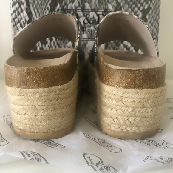 SNAKE PRINTED H&D MODA ESPAÑOLA ESPADRILLE - Picture 6 of 8